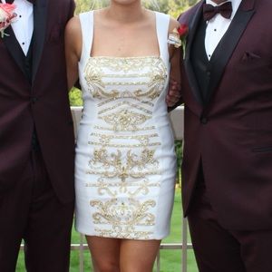 Intrigue by Blush homecoming dress